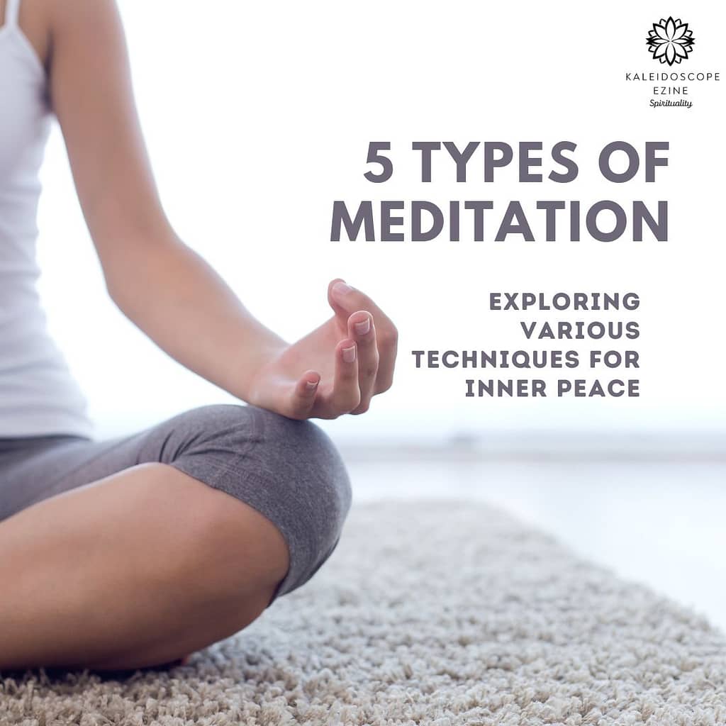 5 Types of Meditation