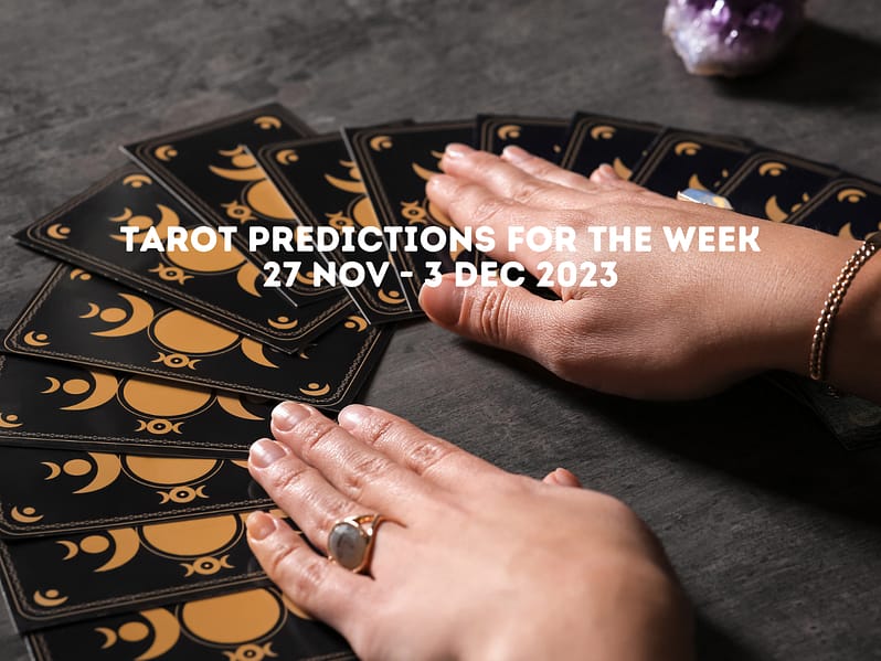 tarot predictions for the week December 2023